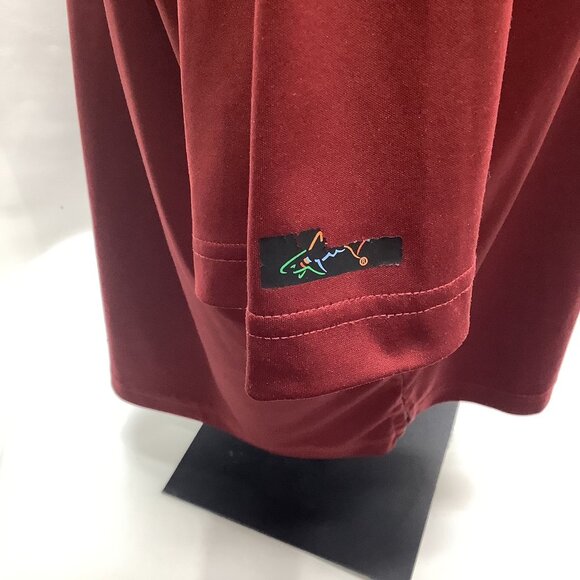 Greg Norman ML75 Mens Polo Shirt XXL in Burgundy Red - Picture 6 of 6